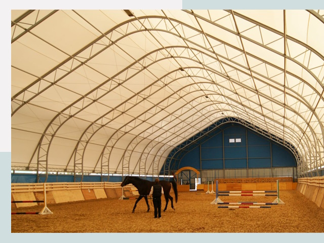 Строительство конных манежей в Казани