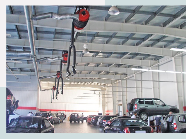 Строительство автосалонов из металлоконструкций от 637 руб.