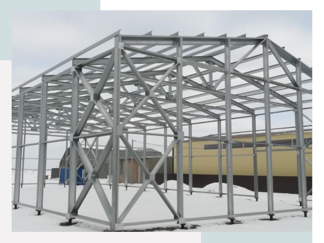 Каркасные ангары в Казани