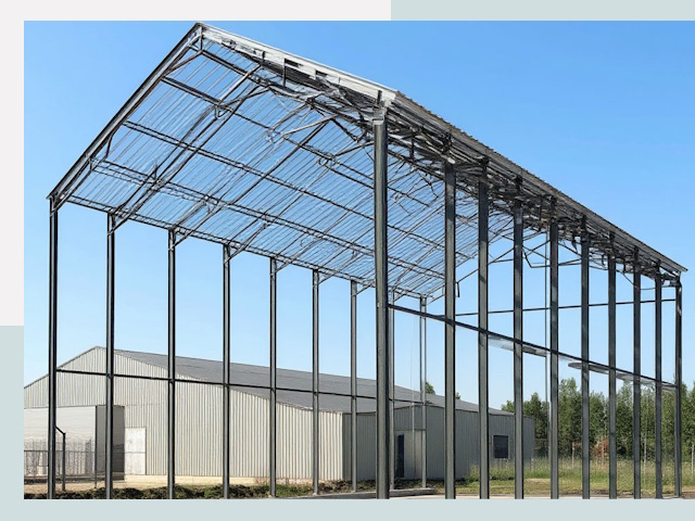 Прямо стенные ангары от СтальСтрой-Кзн по цене 637 руб.