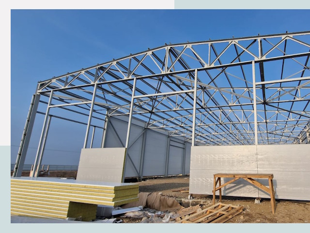 Утепленные ангары в Казань от 637 руб. за м²