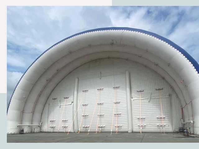 Пневмокаркасные ангары от СтальСтрой-Кзн по цене от 637 руб.