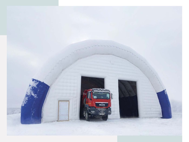 Мобильные ангары в Казани