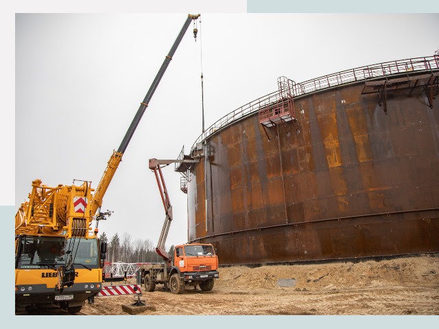 Монтаж резервуаров в Казани от 637 руб. за м³