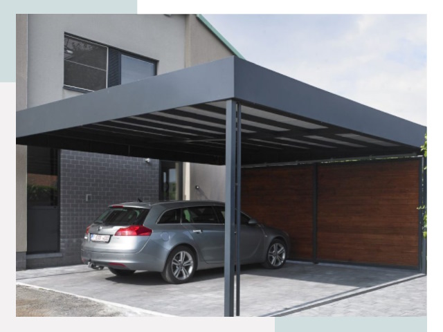 Металлические навесы в Казани