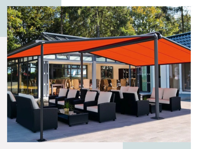 Навесы для кафе и ресторанов в Казани