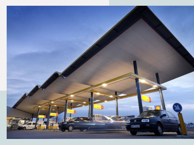 Навесы для АЗС в Казань от 637 руб. - Защита и комфорт