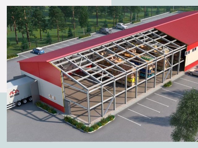 Проектирование ангаров в Казани от 637 руб.