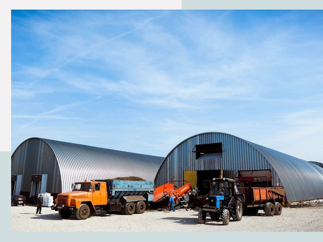 Ангары для спецтехники в Казани